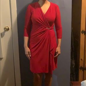 Red dress